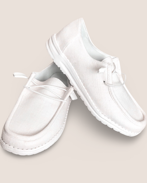Canvas Sneakers - Off White