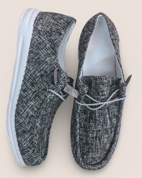 Canvas Sneakers - Charcoal