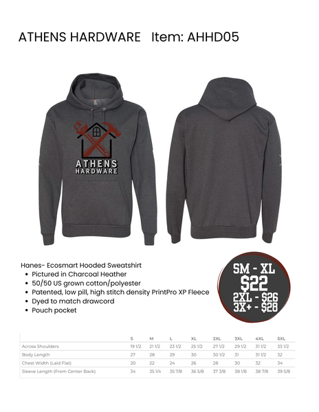 AH Hoodie (lg front logo)
