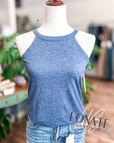 Navy Crew Tank