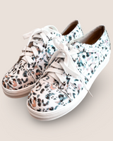 Leopard Canvas Sneakers