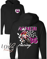 Auner Racing- Heavyweight Hoodie Black