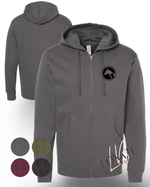 Independent Trading- Midweight Zip Up Hoodie