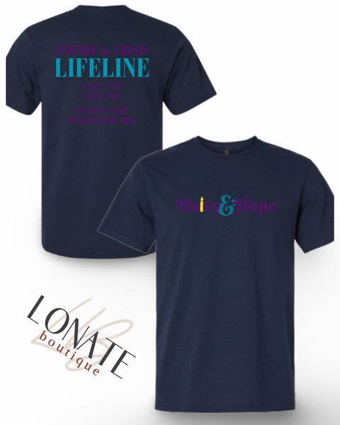 Hope & Unity- Navy