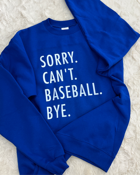 Can't Sorry Bye Pullover