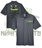 Unisex Performance Piqué Polo with Pocket