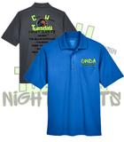 Unisex Performance Piqué Polo with Pocket