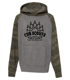 Camo Raglan Hoodie