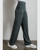 Butter Straight Yoga Pants- SPRUCE