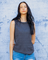 Charcoal Ribbed Tank