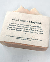 soap bar- sweet tobacco & bay leaf