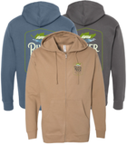 Unisex Midweight Full-Zip Hooded Sweatshirt