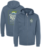 Unisex Midweight Full-Zip Hooded Sweatshirt