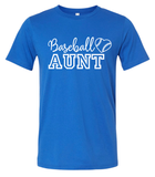 Baseball Aunt Tee
