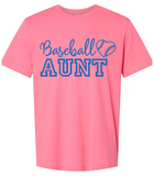 Baseball Aunt Tee