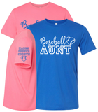 Baseball Aunt Tee