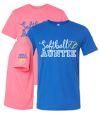 Softball Auntie Tee