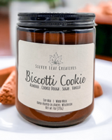 Biscotti Cookie- Wood Wick Candle