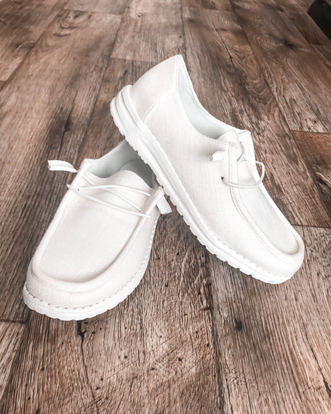 Canvas Sneakers - Off White