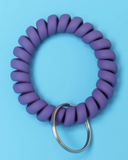 Silicone Coil Keychains