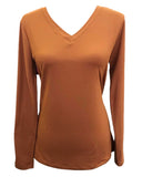 Ultra Soft V-Neck LS Tee