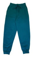 100% French Terry Cotton Joggers - Teal